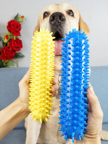 Гумена играчка за кучета - в два цвята