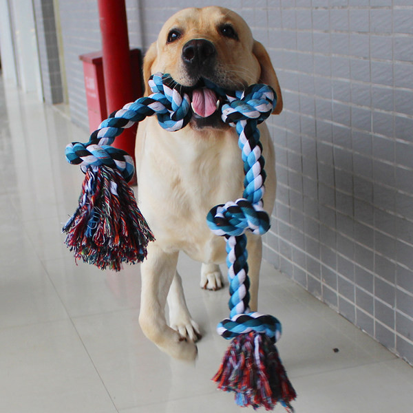 Funie textila pentru joaca animalelor de companie