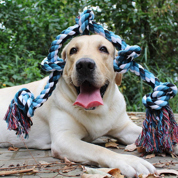 Funie textila pentru joaca animalelor de companie