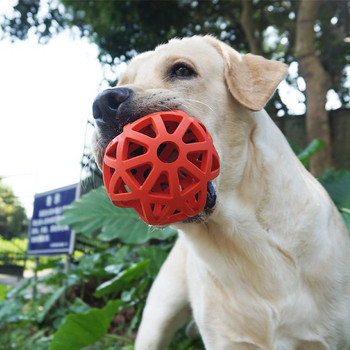 Гумена топка за кучета няколко цвята 