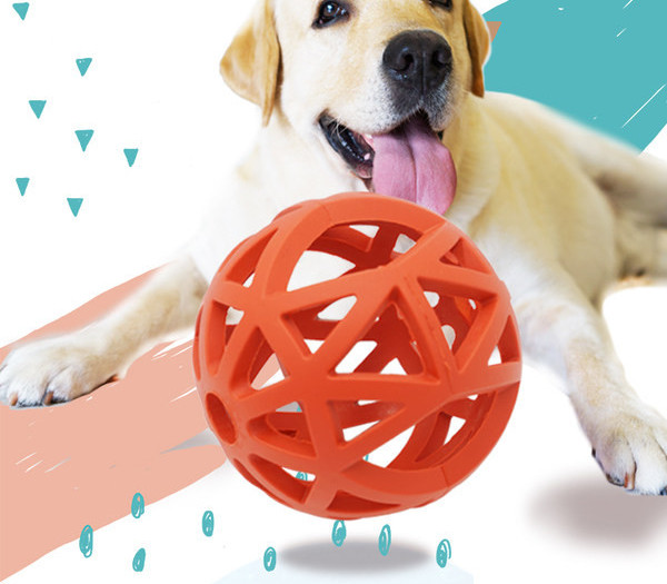 Μπάλα από καουτσούκ για σκύλους σε διάφορα χρώματα