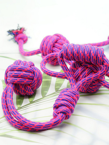 Текстилно въже подходящо за игра на кучета