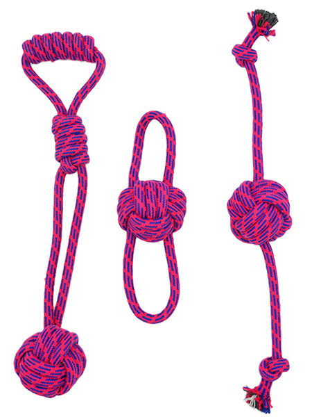 Funie textila potrivita pentru joaca cu cainii