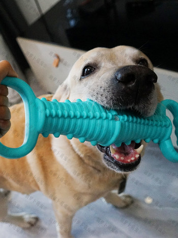 Кучешка гумена играчка за дъвчене