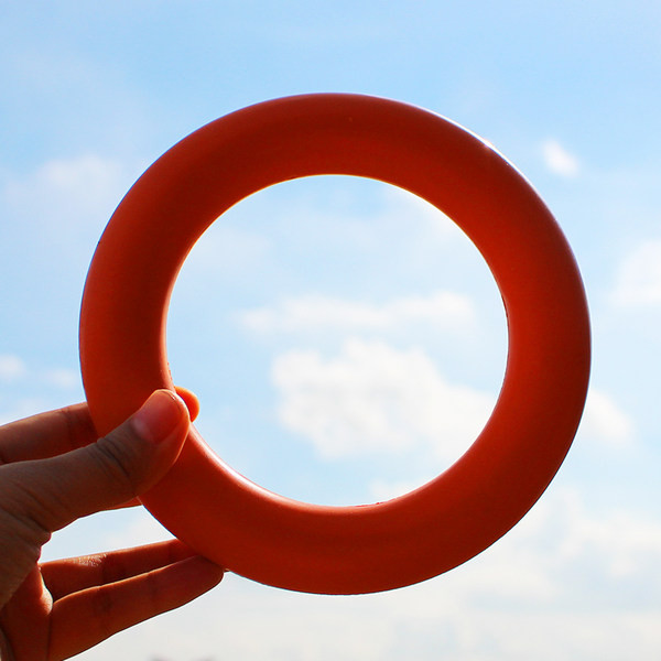 Gumeni prsten za igru psa