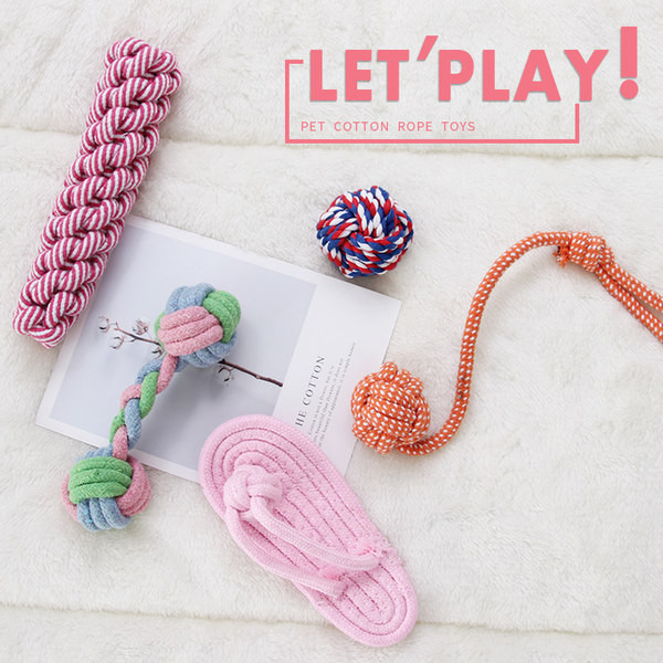 Set jucării pentru câini, papuci și minge