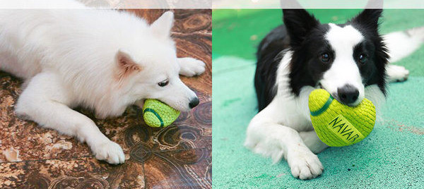 Minge de rugby durabilă pentru animale de companie