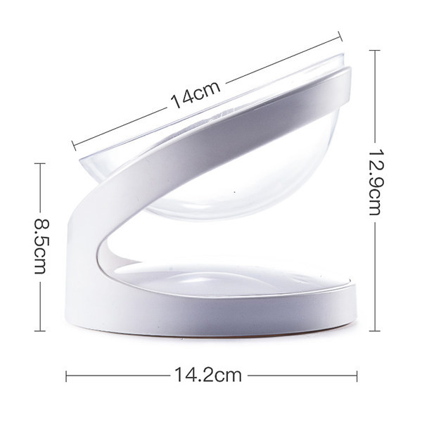 Plastikust koeratoidukauss libisemiskindla põhjaga