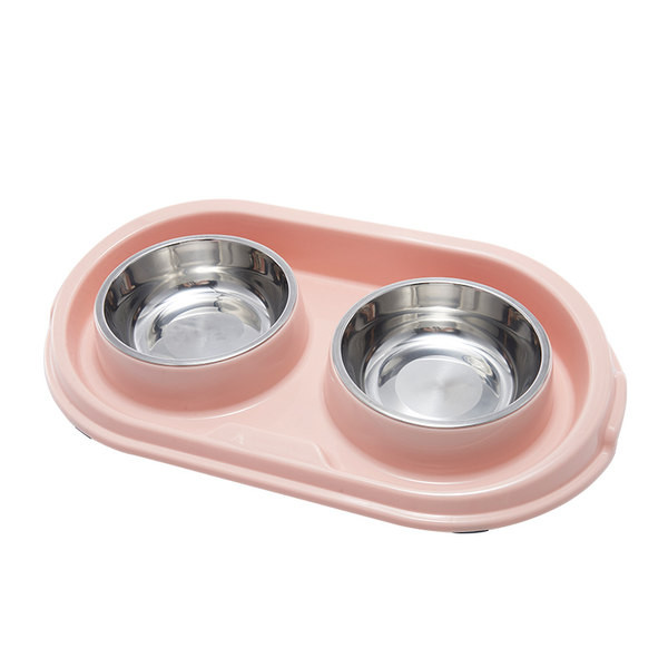 Διπλό μπολ με τροφή για σκύλους