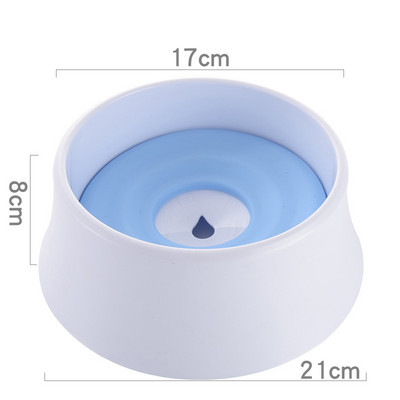 Μπολ με νερό σκύλου - δύο μοντέλα