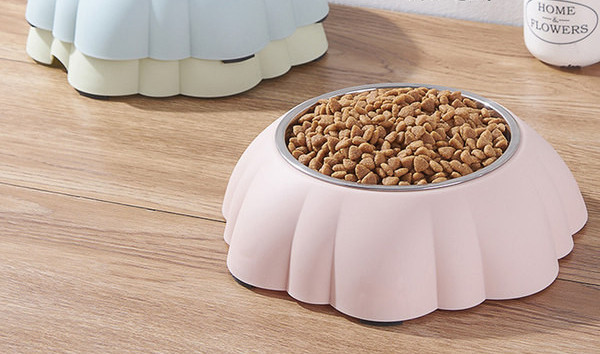 Plastična zdjela za hranu za pse s protukliznim dnom