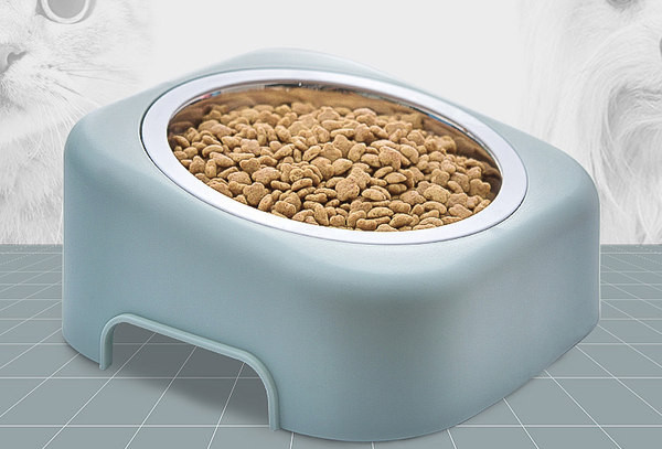 Bol mic din oțel inoxidabil pentru hrana pentru câini