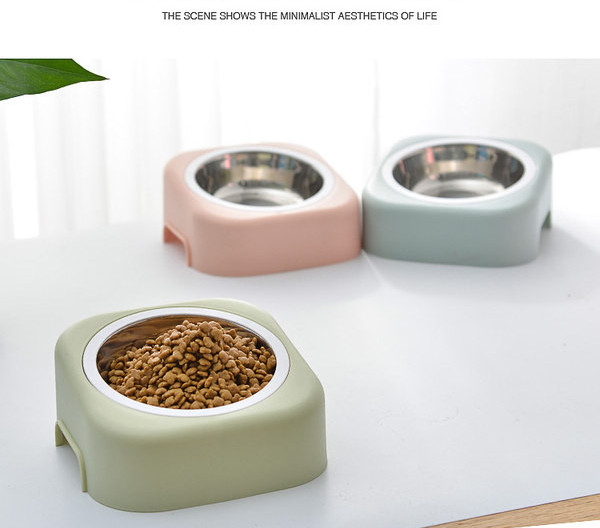 Bol mic din oțel inoxidabil pentru hrana pentru câini