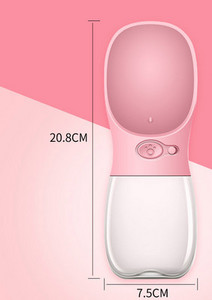 Φορητό μπουκάλι νερού για σκύλους