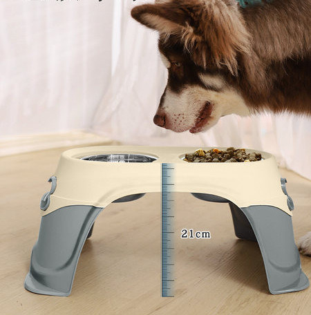 Bol dublu pentru hrana pentru caini