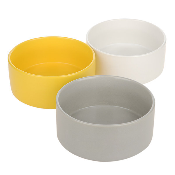 Bol din ceramică pentru câini cu sau fără suport