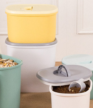 Δοχείο αποθήκευσης τροφής για σκύλους