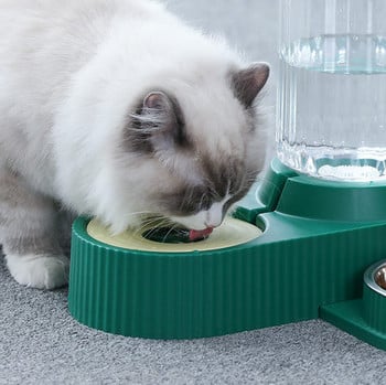 Μπολ για νερό και φαγητό με δοσομετρητή για σκύλους και γάτες