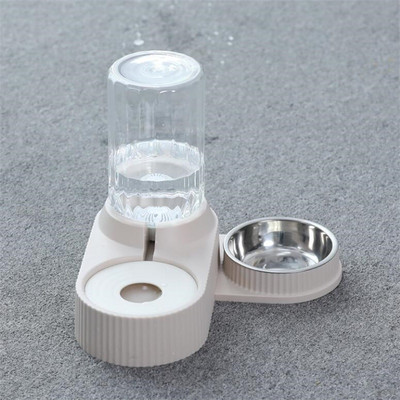 Bol pentru apa si mancare cu dozator pentru caini si pisici