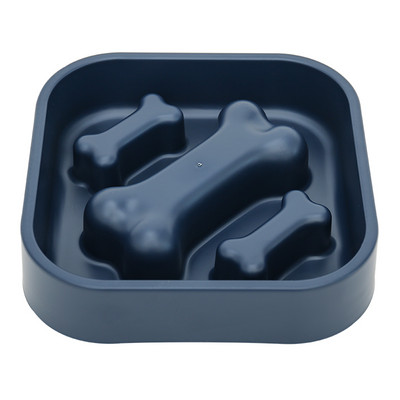 Πλαστικό τετράγωνο μπολ για σκυλοτροφή