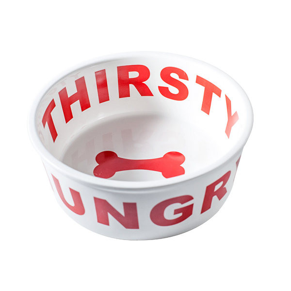 Κεραμικό πιάτο για σκυλοτροφή με αντιολισθητική βάση