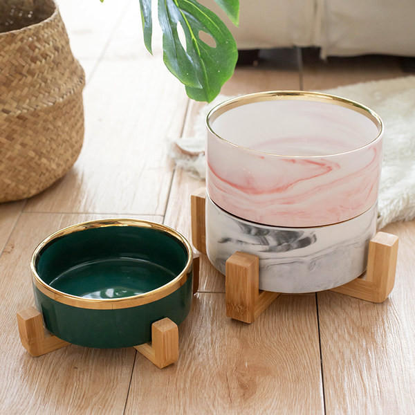 Πολλά μοντέλα κεραμικών μπολ για σκύλους