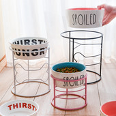 Μεταλλική ποτηροθήκη για κατοικίδια