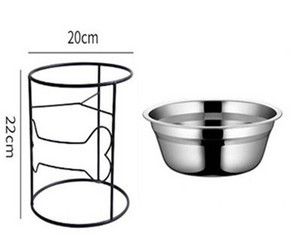 Μεταλλική ποτηροθήκη για κατοικίδια