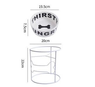 Μεταλλική ποτηροθήκη για κατοικίδια