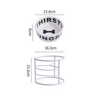 Μεταλλική ποτηροθήκη για κατοικίδια