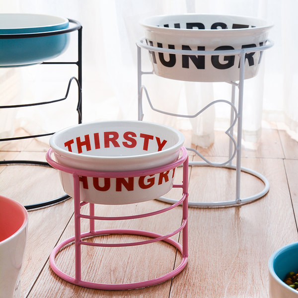 Μεταλλική ποτηροθήκη για κατοικίδια