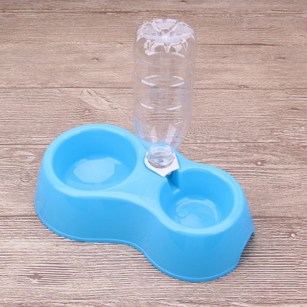 Veedosaator ja roostevabast terasest kauss lemmikloomadele