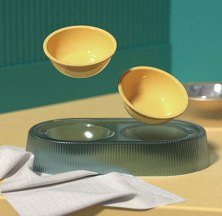 Kahekordne kauss koeratoidu jaoks