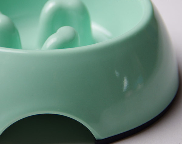 Πλαστικό στρογγυλό μπολ για αργή τροφοδοσία