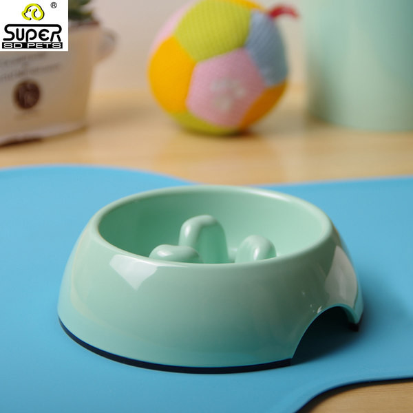 Πλαστικό στρογγυλό μπολ για αργή τροφοδοσία