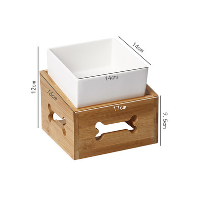 Κεραμικό μπολ για φαγητό ή νερό για σκύλους και γάτες