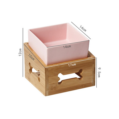 Κεραμικό μπολ για φαγητό ή νερό για σκύλους και γάτες