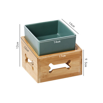 Κεραμικό μπολ για φαγητό ή νερό για σκύλους και γάτες