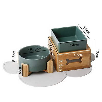 Κεραμικό μπολ για φαγητό ή νερό για σκύλους και γάτες