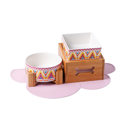 Κεραμικό μπολ για φαγητό ή νερό για σκύλους και γάτες