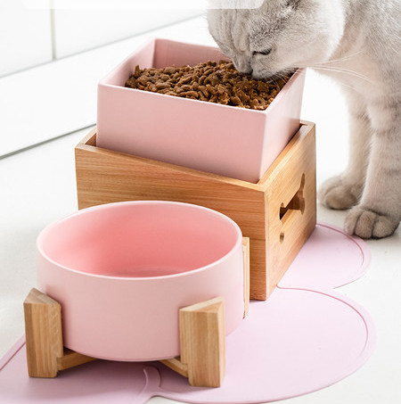 Κεραμικό μπολ για φαγητό ή νερό για σκύλους και γάτες