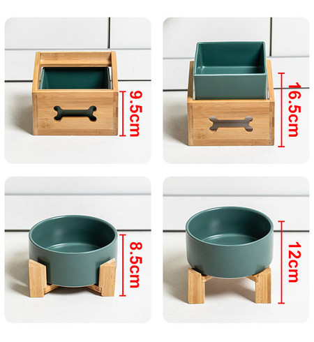 Κεραμικό μπολ για φαγητό ή νερό για σκύλους και γάτες