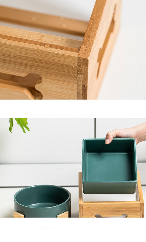 Κεραμικό μπολ για φαγητό ή νερό για σκύλους και γάτες