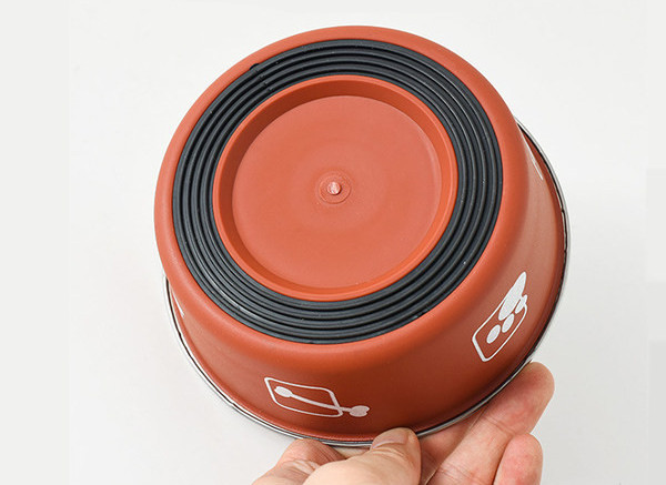 Μεταλλικό μπολ για τροφή για σκύλους