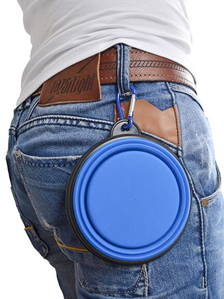 Πτυσσόμενο φορητό μπολ για σκύλους