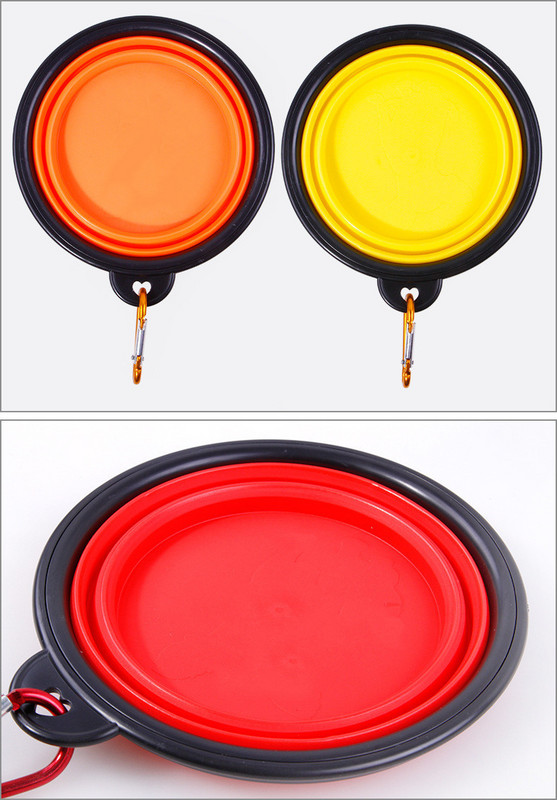 Πτυσσόμενο φορητό μπολ για σκύλους