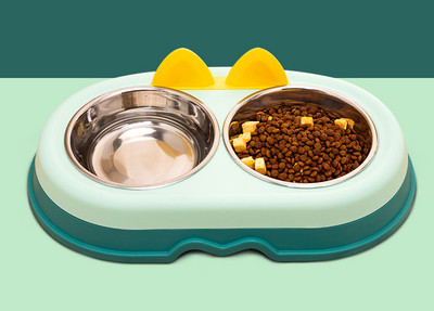 Μπολ για φαγητό και νερό από ανοξείδωτο χάλυβα