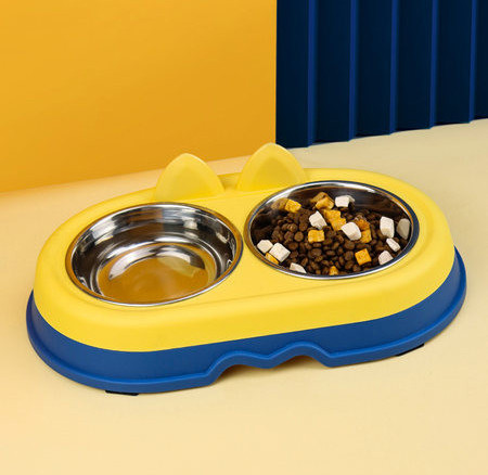 Μπολ για φαγητό και νερό από ανοξείδωτο χάλυβα