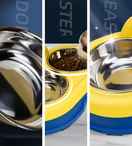 Μπολ για φαγητό και νερό από ανοξείδωτο χάλυβα