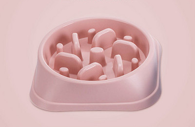 Bol rotund din plastic pentru animale de companie în trei modele